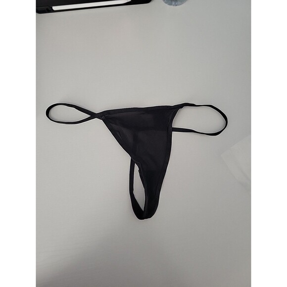 House Of Desire Black See Through Mesh Bustier Dress W/Garters Sz Medium W/Flaws - Picture 11 of 11